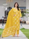 Cotton Plus Vol 3 By Radhika Cotton Kurti With Bottom Dupatta
